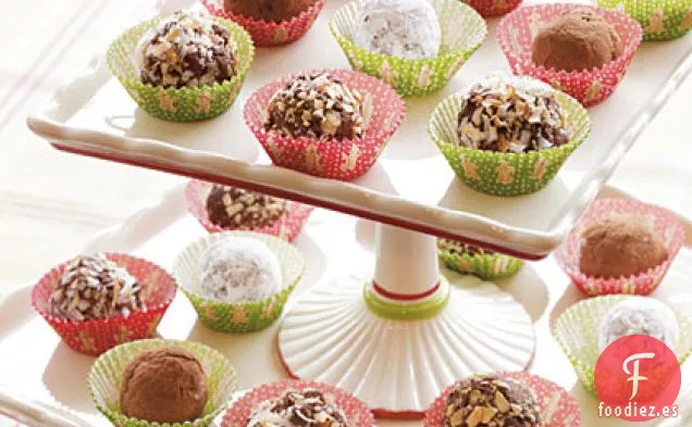 Trufas de Queso Crema Fáciles