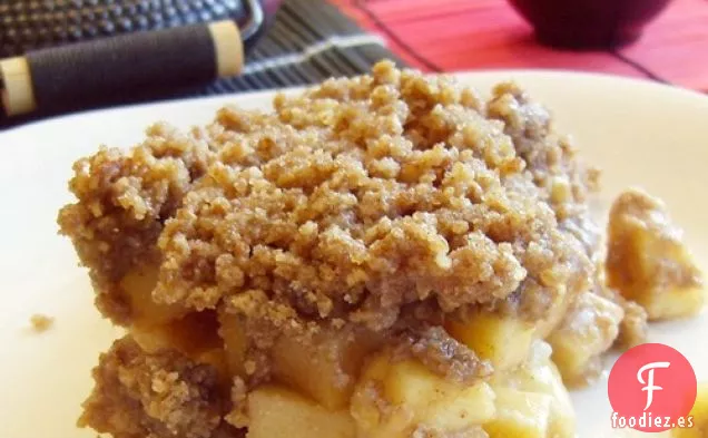 Crujiente de Manzana de Arce y Nuez