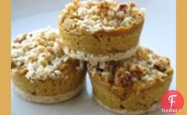 Tartaletas de Calabaza Veganas y sin Gluten