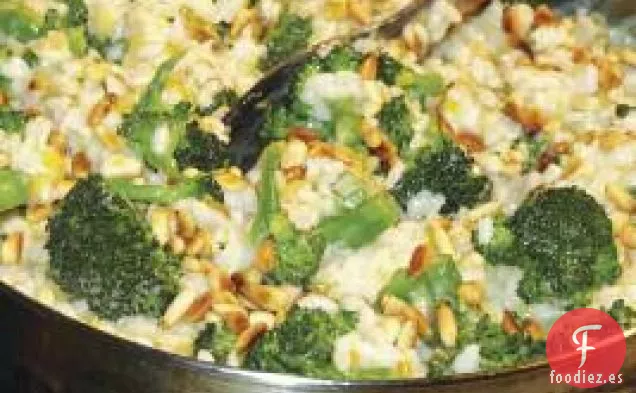 Risotto Cremoso de Brócoli de Coco