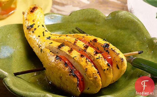 Abanicos de Calabaza a la Parrilla