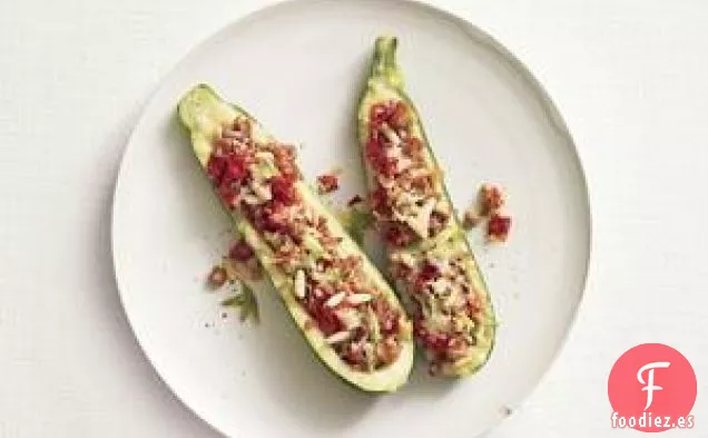 Calabacín Relleno Mediterráneo