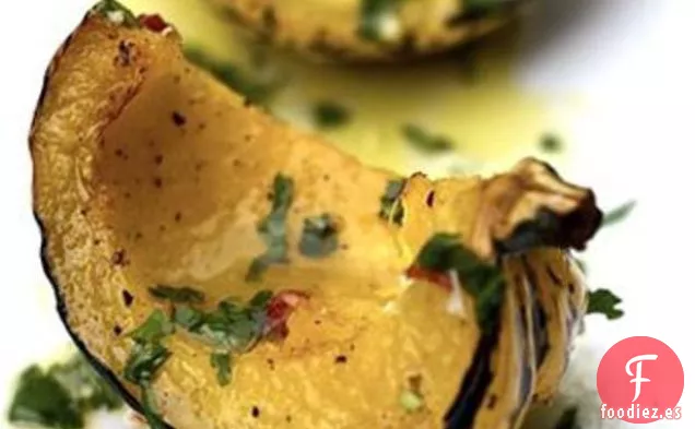 Calabaza Asada Con Vinagreta De Chile