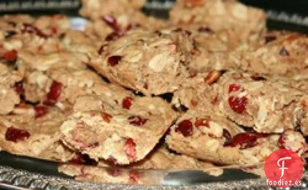 Barritas de Avena con Arándanos Rojos