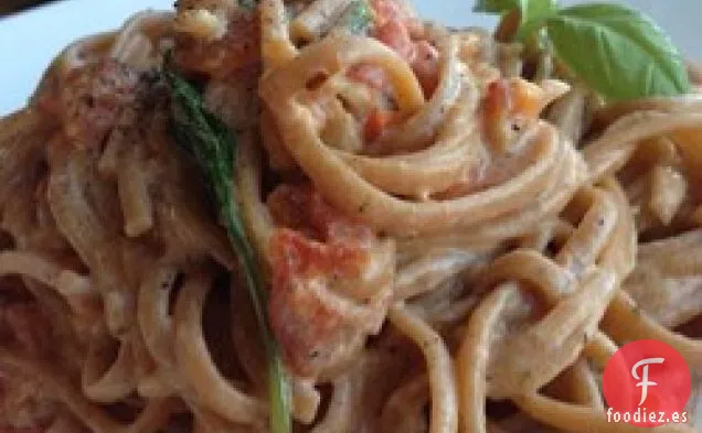 Salsa de Crema de Pimiento Rojo Asado