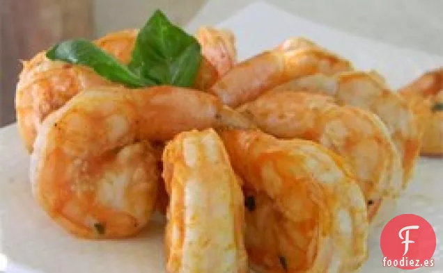 Camarones a La Parrilla Marinados Más Saludables