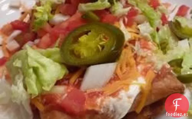 Chimichangas de Carne Rallada