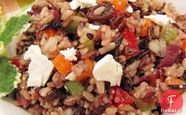 Ensalada Mediterránea de Arroz Integral
