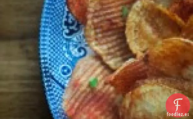 Oh Cielos: Papas fritas con Manteca de cerdo con Pimentón Ahumado y Cebolletas