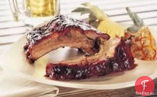 Costillas de Cerdo al Estilo de Kansas City