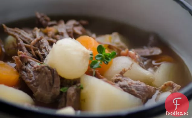 Estofado de Carne y Tocino de Granja