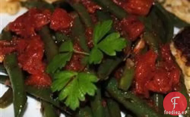 Judías Verdes en Salsa de Tomate