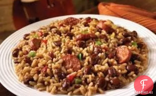 Frijoles Rojos y Arroz en la zona Alta