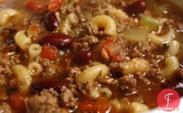 Pasta y Fagioli a la Chez Ivano