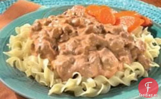 Stroganoff Mexicano de la Cocina Campbell