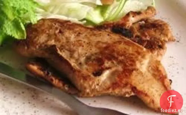 Pollo Marinado con Soja y Ajo