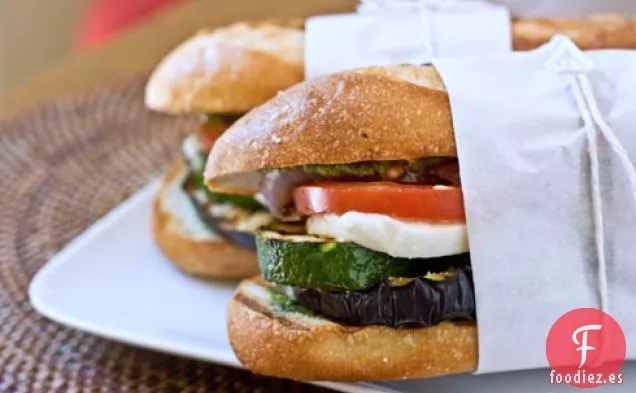 Panini de Pesto y Pesto a la parrilla!