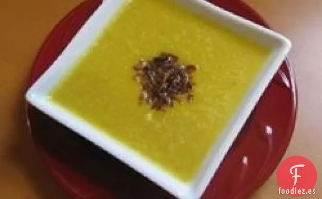 Sopa de Pera y Calabaza al Curry