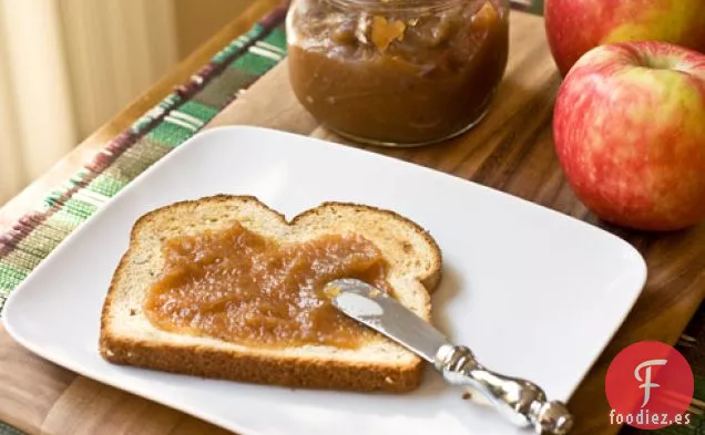 Mantequilla de Manzana Casera