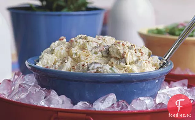 Ensalada de Patata con Huevo y Oliva