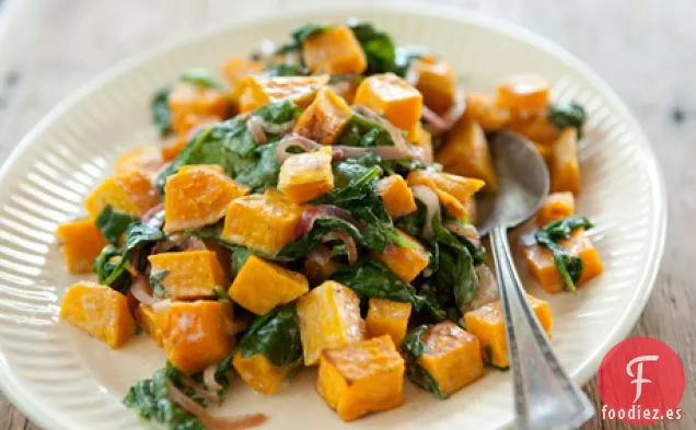 Calabaza Con Espinacas