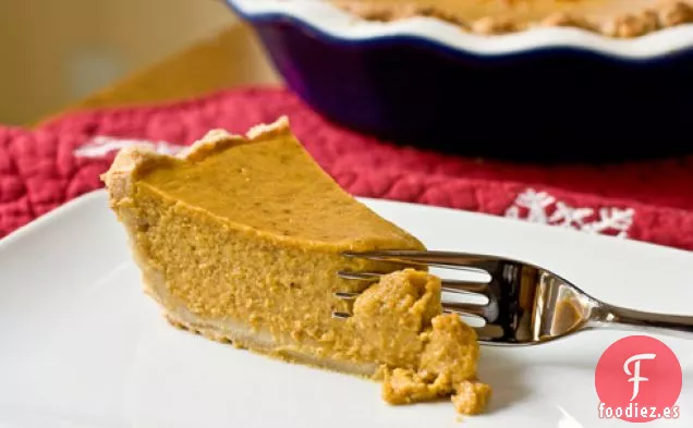 Una Prensa de Panini de Acción de Gracias Pie Pastel de Calabaza a la Parrilla