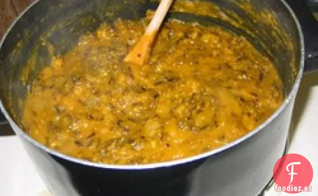 Sopa de Arroz Salvaje al Curry y Calabaza