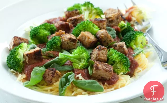 Calabaza Espagueti de estilo italiano