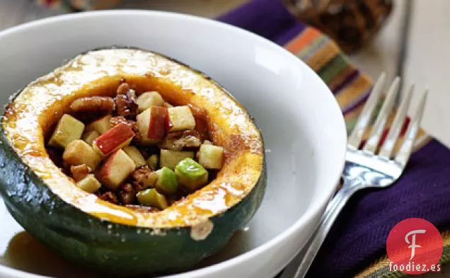 Calabaza Rellena de Nuez de Manzana
