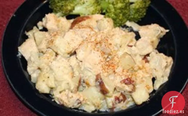 Pollo con Pimentón y Patatas