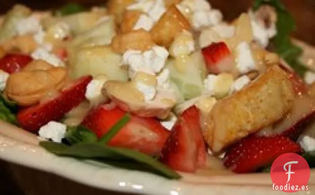 Ensalada de Espinacas y Fresas de Kim