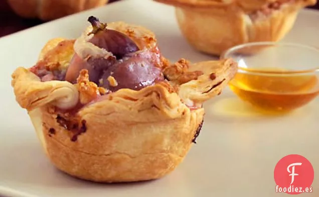 Empanadas de Higo y Nuez Envueltas en Jamón con Gorgonzola