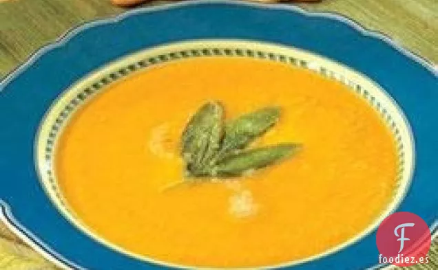 Sopa de Calabaza con Salvia