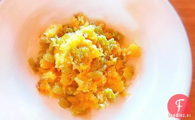 Calabaza De Bellota Con Chiles Verdes