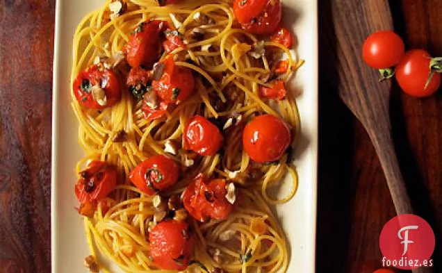 Pasta de Tomate Cherry Carbonizada con Pimienta Alpeppo