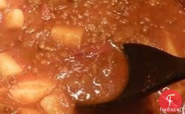 Sopa de Patata con una patada