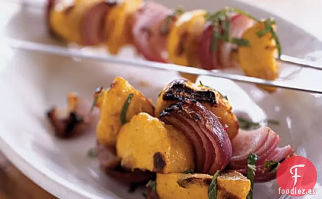 Calabaza para Bebés a la Parrilla con Especias Indias