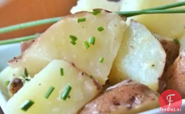 Patatas Hervidas con Cebollino