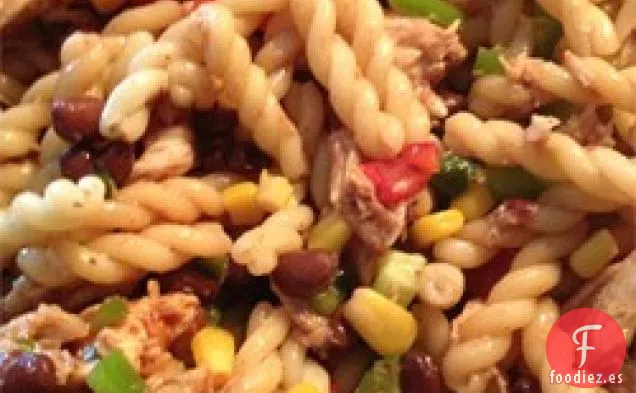 Ensalada de Pasta de Pollo a la Parrilla