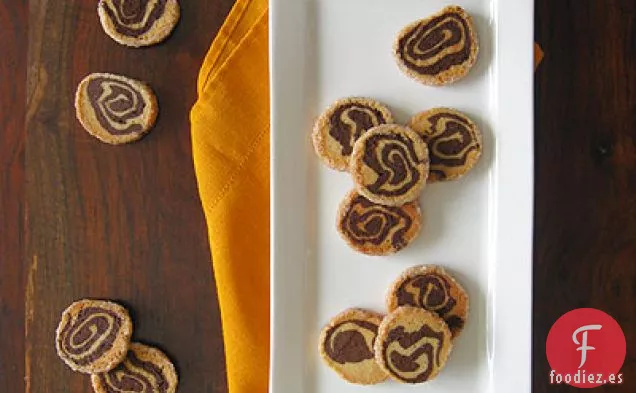 Galletas de Mármol de Chocolate