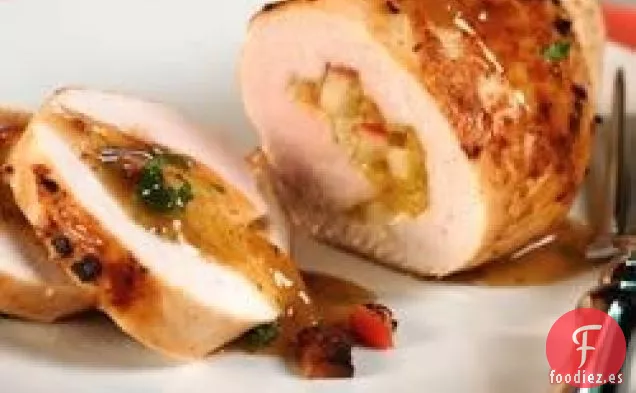 Pechuga de Pollo Rellena de Manzana