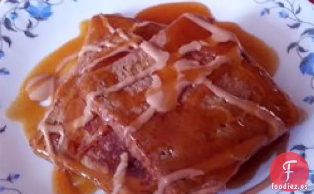 Tostada Francesa de Mantequilla de Maní