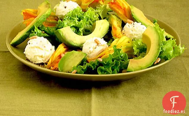 Ensalada de Flor de Calabaza y Ricotta