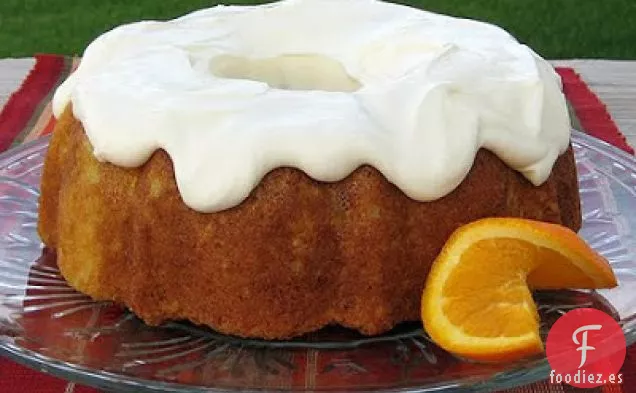 Pastel de Calabacín de Naranja