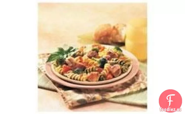Popurrí de Pollo y Pasta Italiano