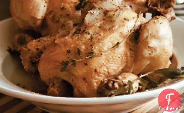 Gallinas De Caza Escalfadas con Vinagre por Su Simplicidad Pura