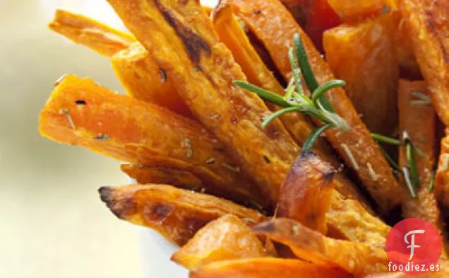 Patatas Fritas de Camote al Horno con Salsa de Búfalo