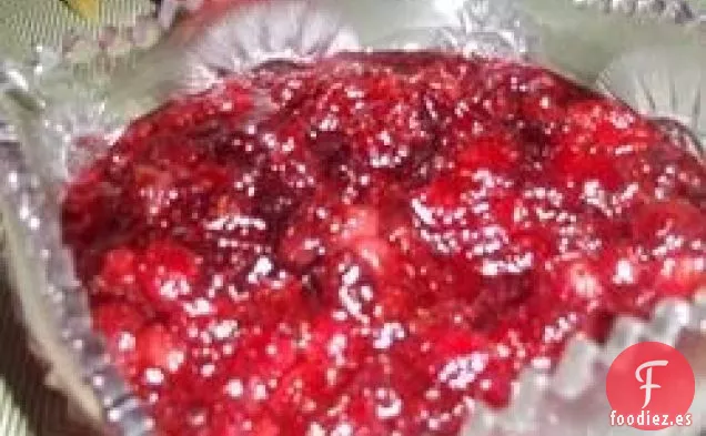 Salsa de Arándanos al Horno