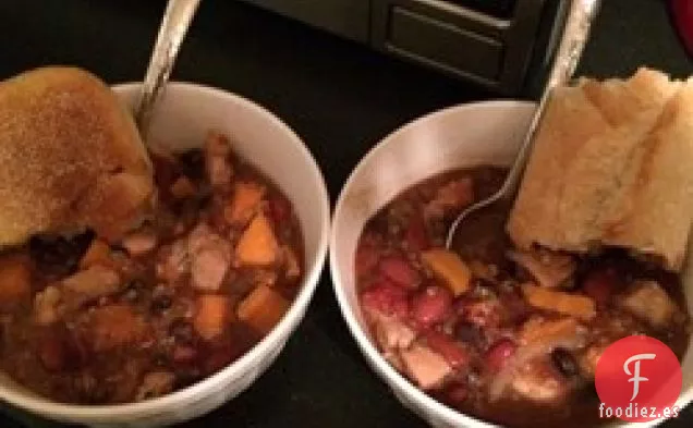 Pollo de Batata de Quinua de Cocción Lenta