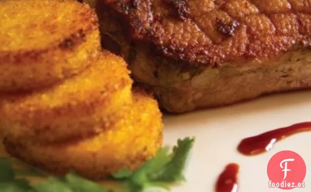 Pechugas de Pato Chamuscadas con Salsa de Cilantro de Miel De La Cocina con Le Cordon Bleu